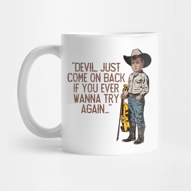 Devil Went Down to Georgia by rt-shirts